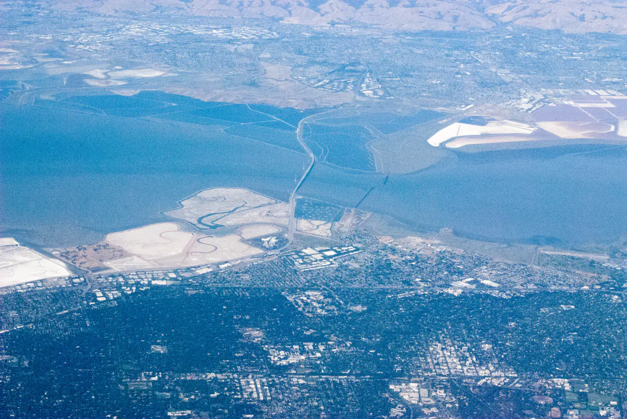 Fremont, California - Dumbarton Bridge area