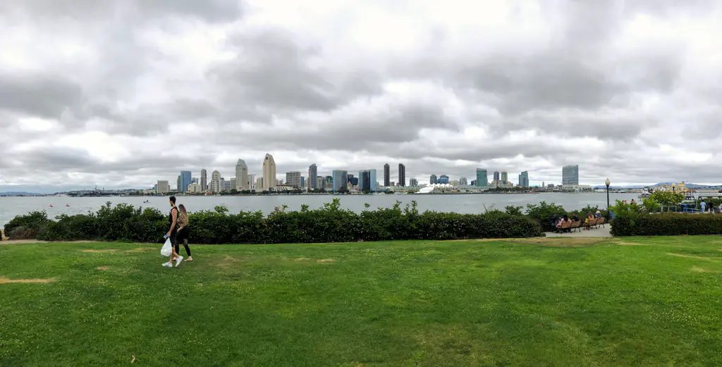 Downtown San Diego Skyline from Coronado
