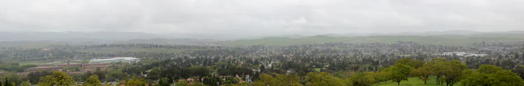 Downtown San Ramon panorama